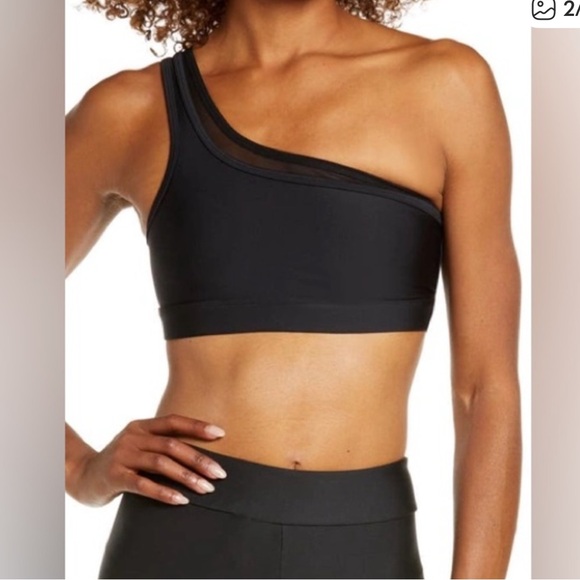 ALO Yoga Airlift Black Excite Bra - Picture 4 of 7